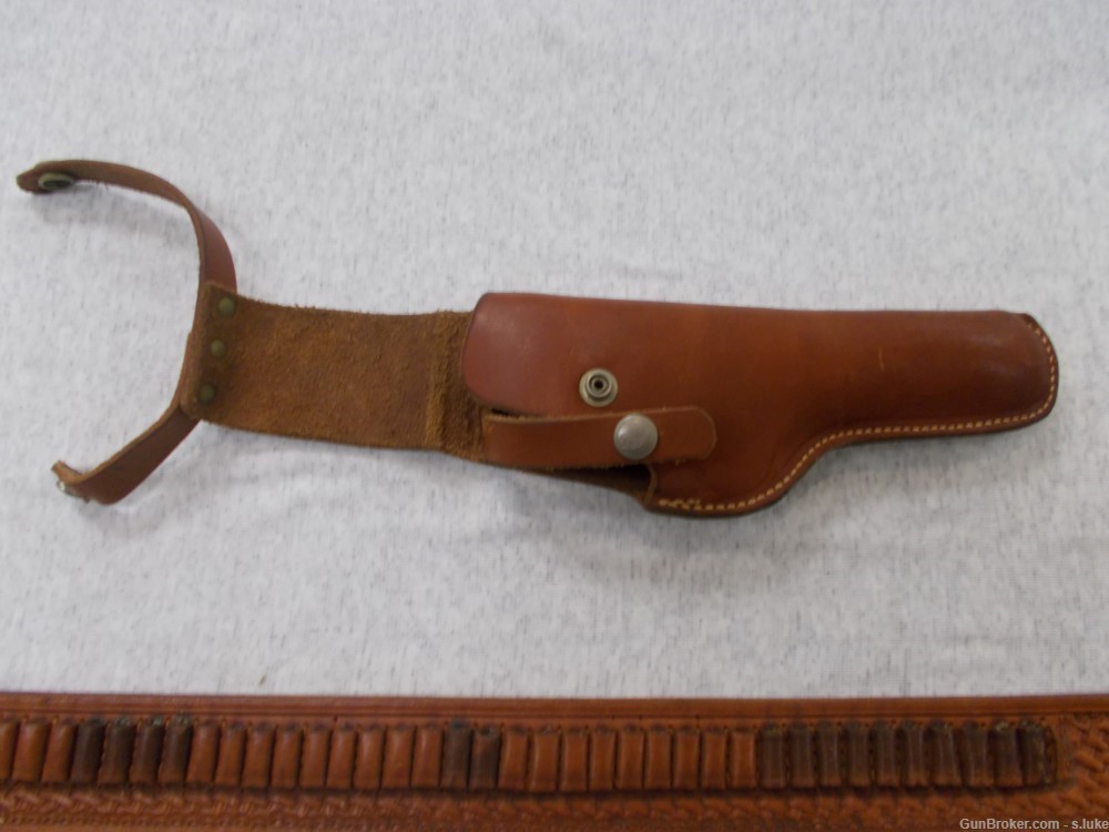 Leather Cartridge .22LR Belt & Holster-img-5
