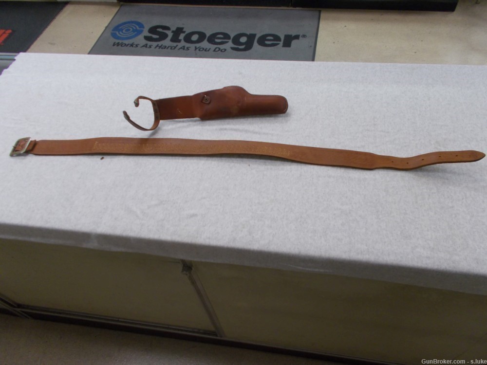Leather Cartridge .22LR Belt & Holster-img-7