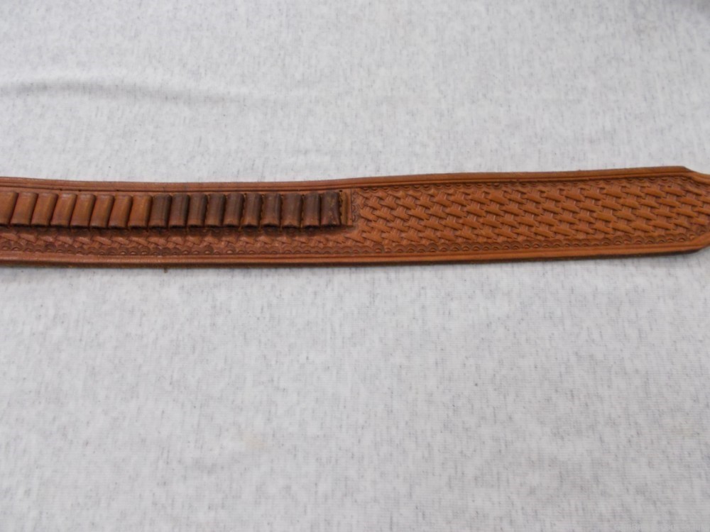 Leather Cartridge .22LR Belt & Holster-img-3