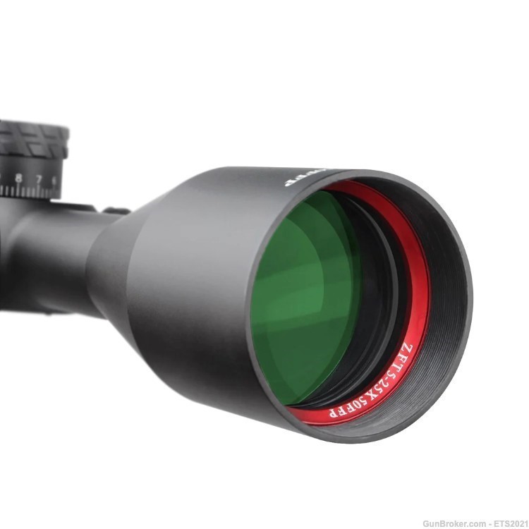 ZT5-25x50 FFP First Focal Plane Scope with Red/Green Illuminated Reticle-img-5