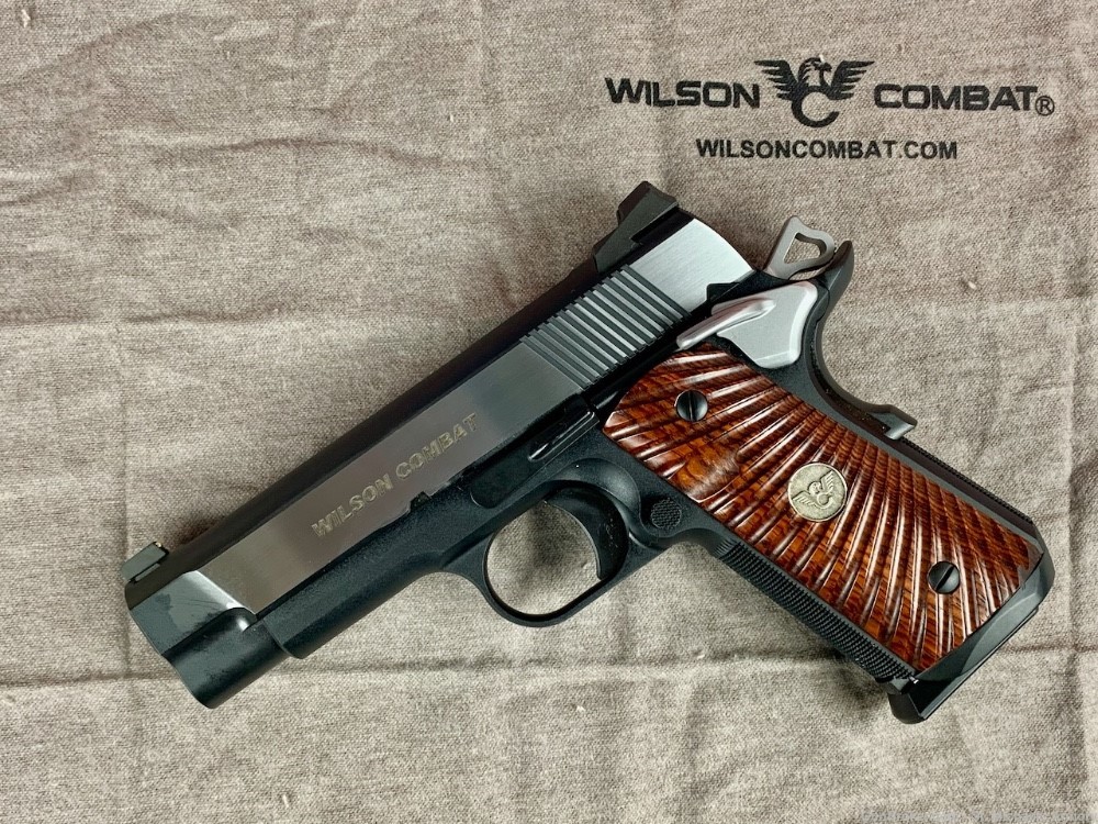 Wilson Combat Tactical Carry Compact 1911 Stainless Two Tone 9mm - NEW-img-3