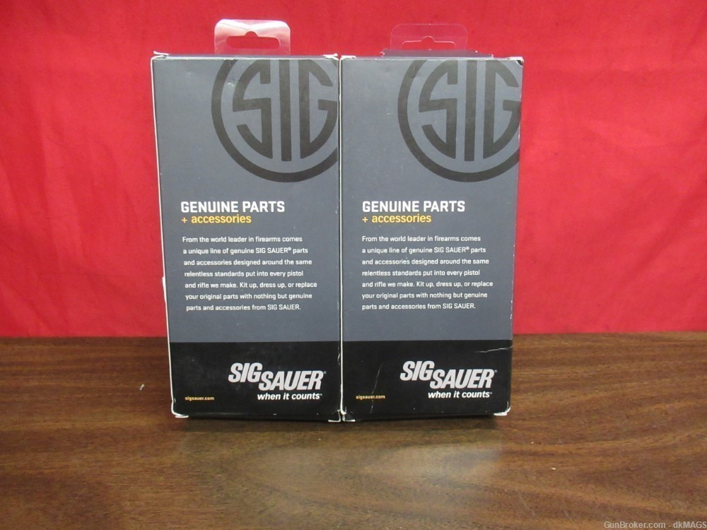 2 factory new Sig Sauer p-938 9mm 6rd Magazines-img-1