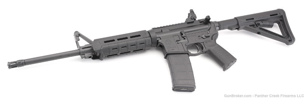 Ruger AR-556 AR-15 Magpul Furniture .223 5.56mm Flip-Up Rear Sight 8515 -img-0