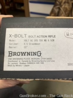 Browning X-Bolt 6.5 Creedmore 22" Speed TDX-img-15