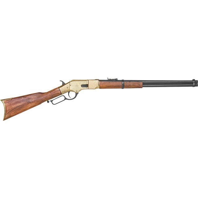 Winchester M1866 BRASS WESTERN LEVER ACTION RIFLE-img-0
