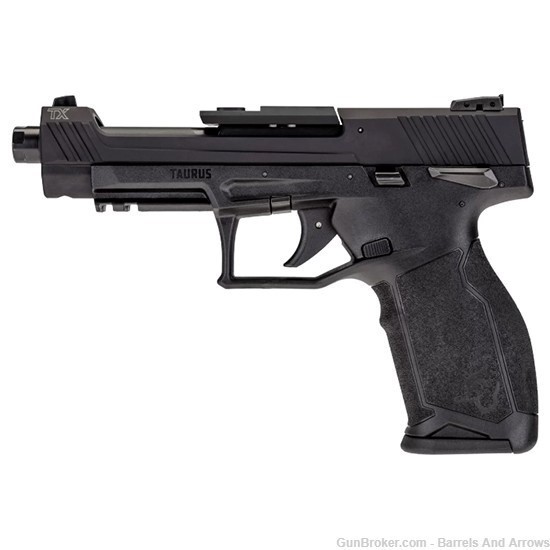Taurus 1-TX22C151-T TX22 Semi-Auto Pistol, 22LR, 5.4" Bbl, Black, Steel -img-0