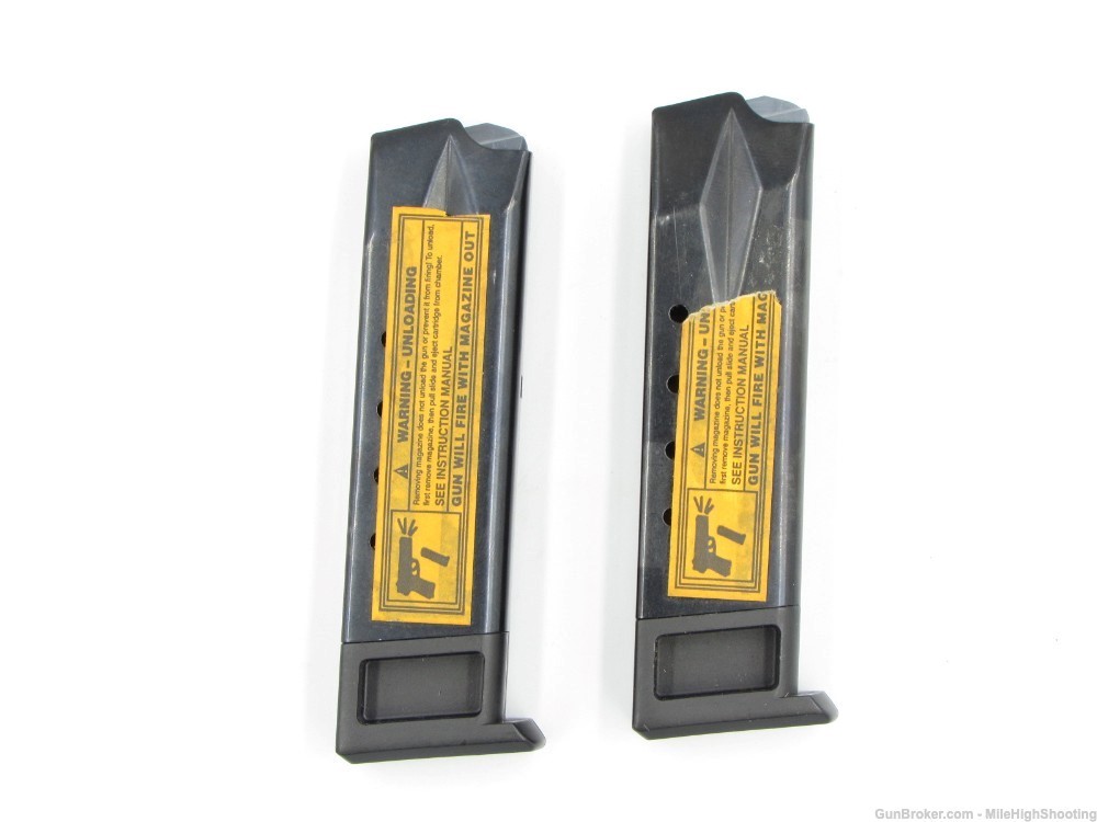 Used: 2-pack of RUGER P89 10-round 9mm Magazines -img-2