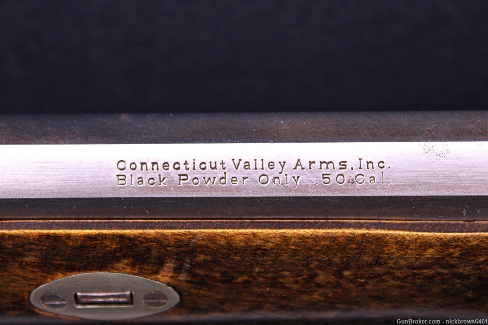 CONNECTICUT VALLEY ARMS 50 CAL 32" OCTAGON BARREL FLINTLOCK-img-8