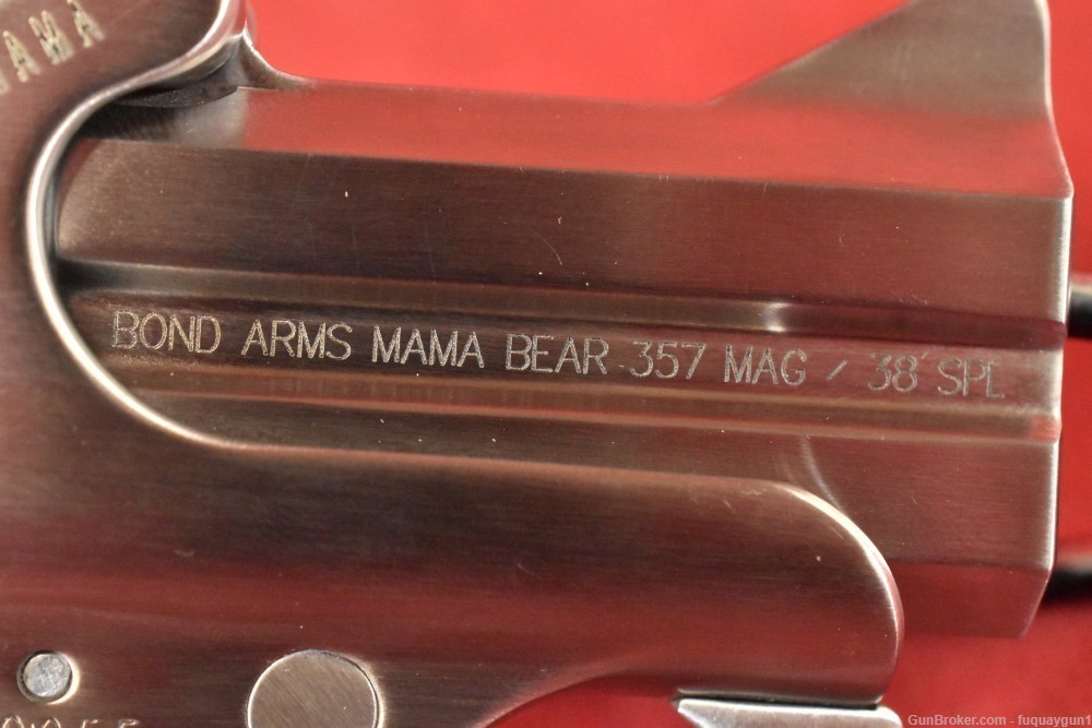 Bond Arms Mama Bear 357 MAG 2.5" PINK Grips BAMB-357/38 Bond Mama-Bear-img-7