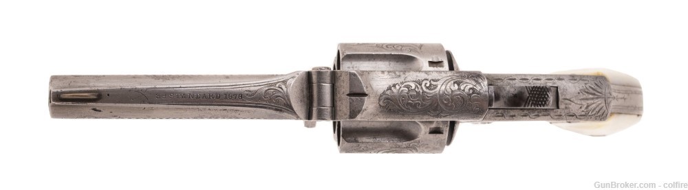 Factory Deluxe Engraved Marlin 38 Standard 1878 Pocket Revolver (AH6202)-img-2