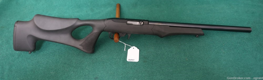 B2957 Ruger 10/22 Custom Midway heavy barrel Houge stock -img-1