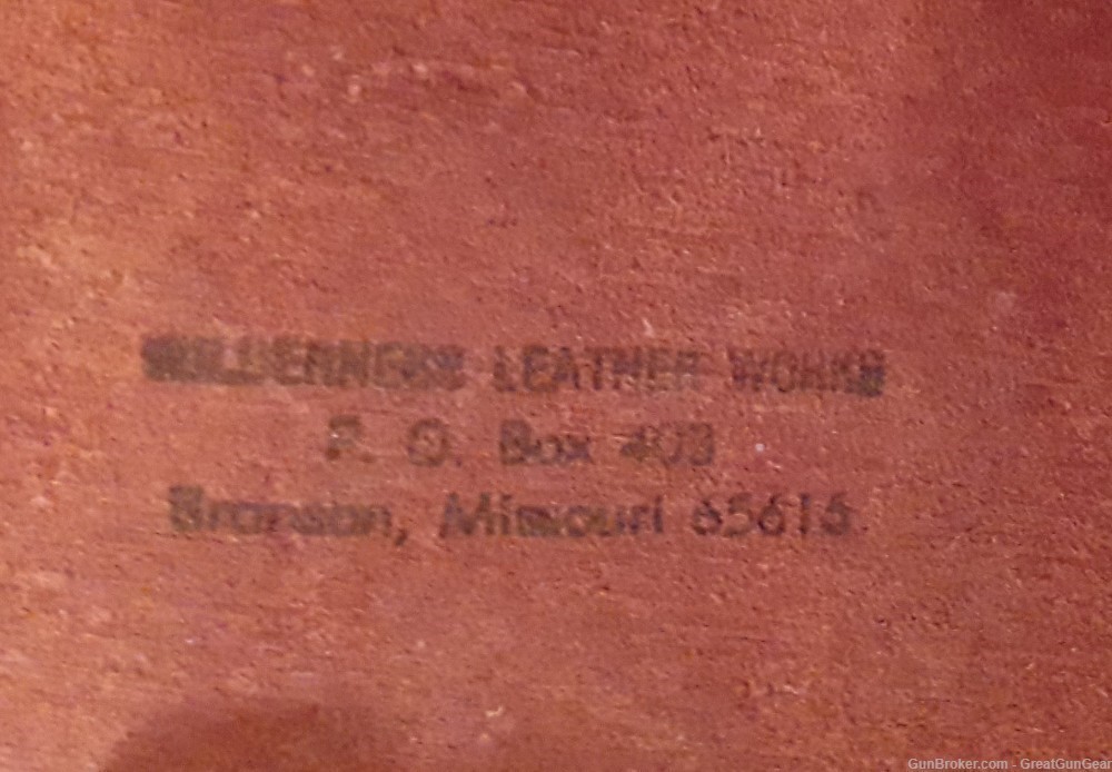 Wilderness Leather Works Handcrafted Leather Western Handgun Belt Holster-img-3