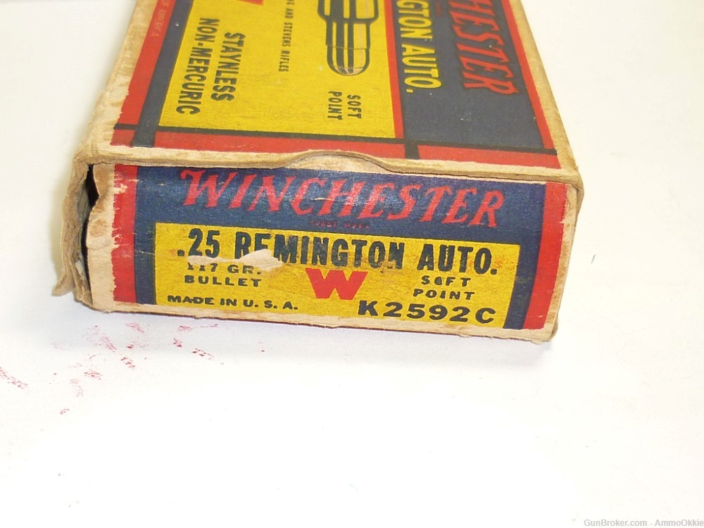 20rd - Winchester - 25 REMINGTON AUTO - 25 Rem Autoloading-img-3