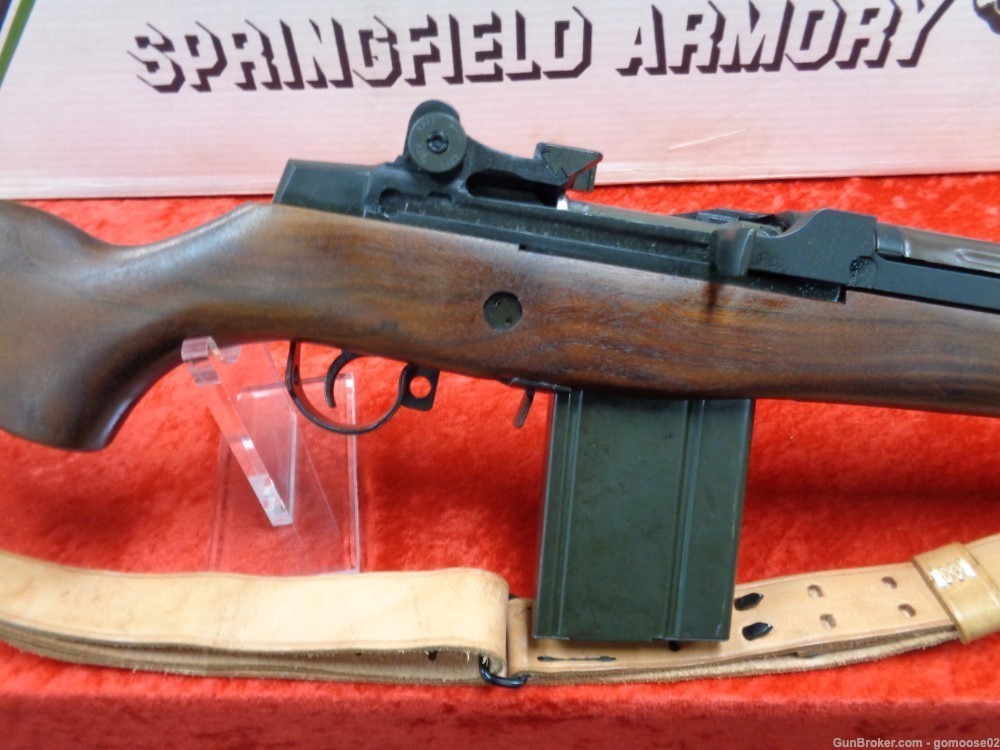1989 Springfield M1A 308 PREBAN M14 AS NEW Green Box Pre Ban Rifle WE TRADE-img-4