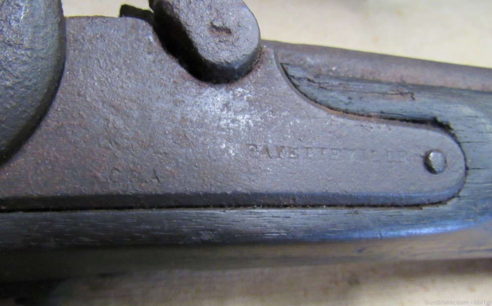 Original Untouched Civil War Confederate 1864 Dated Fayetteville Rifle -img-4