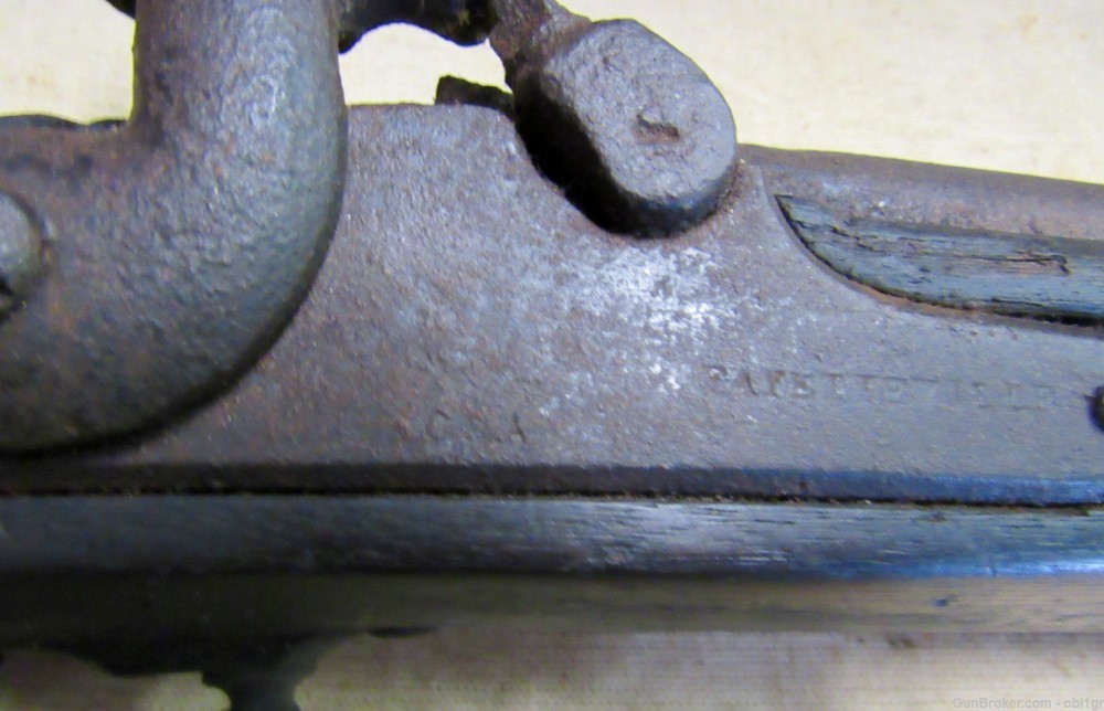 Original Untouched Civil War Confederate 1864 Dated Fayetteville Rifle -img-3
