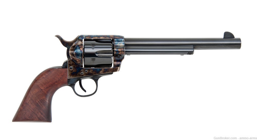 Traditions 1873 Single Action .45 LC 7.5" Case Hardened Walnut SAT73-004-img-1