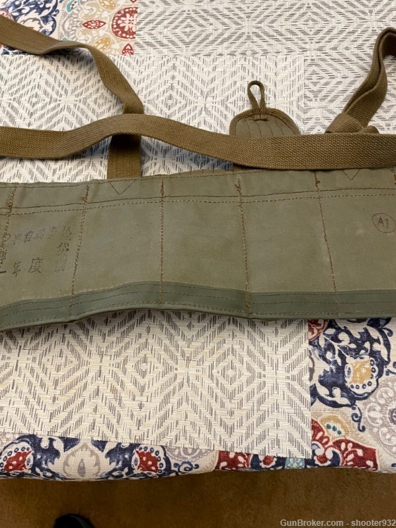 CHINESE SKS 1952 MILITARY CHEST POUCH NICE-img-3