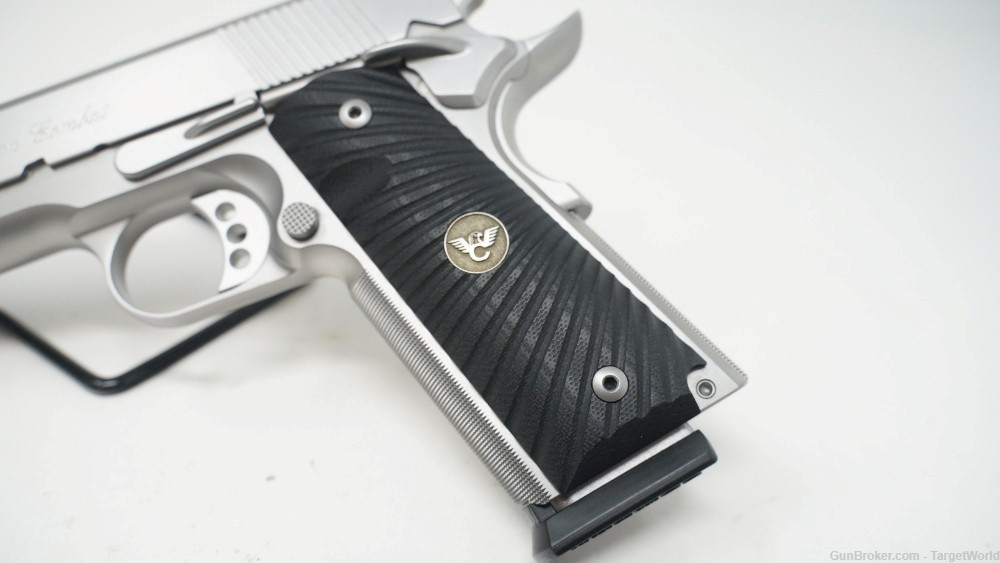 WILSON COMBAT CQB FULL SIZE MATTE STAINLESS .45ACP 8 ROUNDS (19526)-img-11