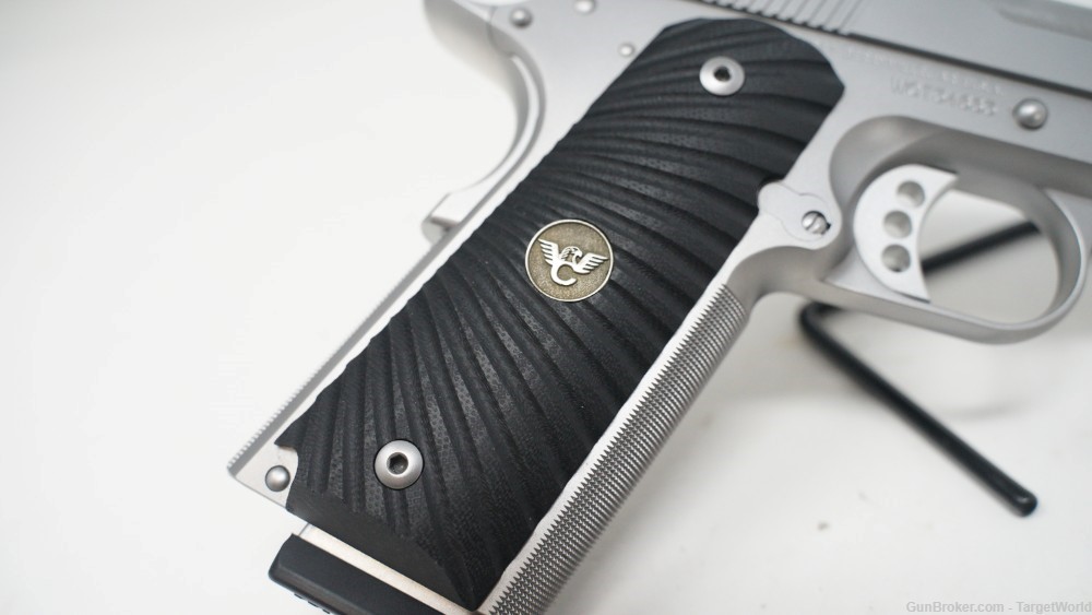 WILSON COMBAT CQB FULL SIZE MATTE STAINLESS .45ACP 8 ROUNDS (19526)-img-3