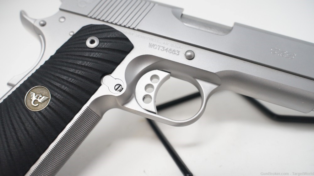 WILSON COMBAT CQB FULL SIZE MATTE STAINLESS .45ACP 8 ROUNDS (19526)-img-4