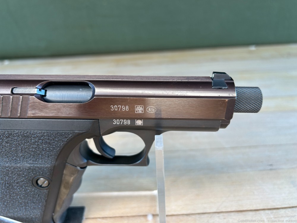 H&K P7 Squeeze Cocker Heckler & Koch 9MM Pistol Rare VGC HK 3 Brls Navy AAC-img-16