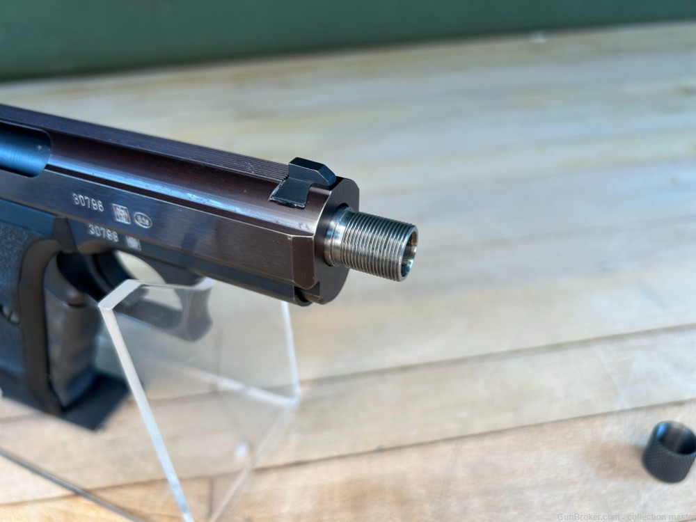 H&K P7 Squeeze Cocker Heckler & Koch 9MM Pistol Rare VGC HK 3 Brls Navy AAC-img-21