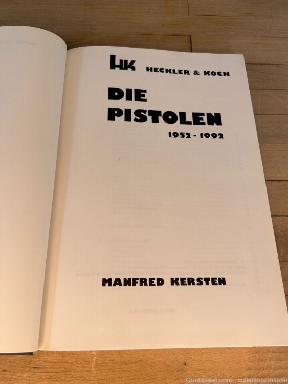 Heckler & Koch " Die Pistolen" The Pistols 1952-1992 Hardcover H&K Kersten -img-4