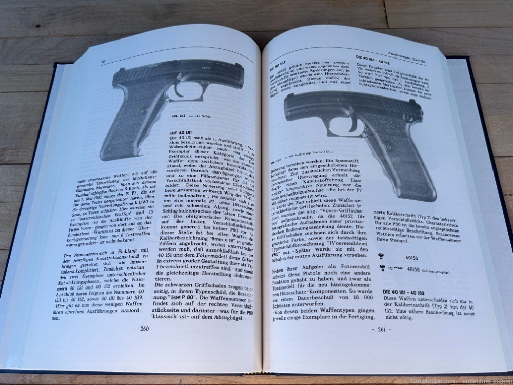 Heckler & Koch " Die Pistolen" The Pistols 1952-1992 Hardcover H&K Kersten -img-8