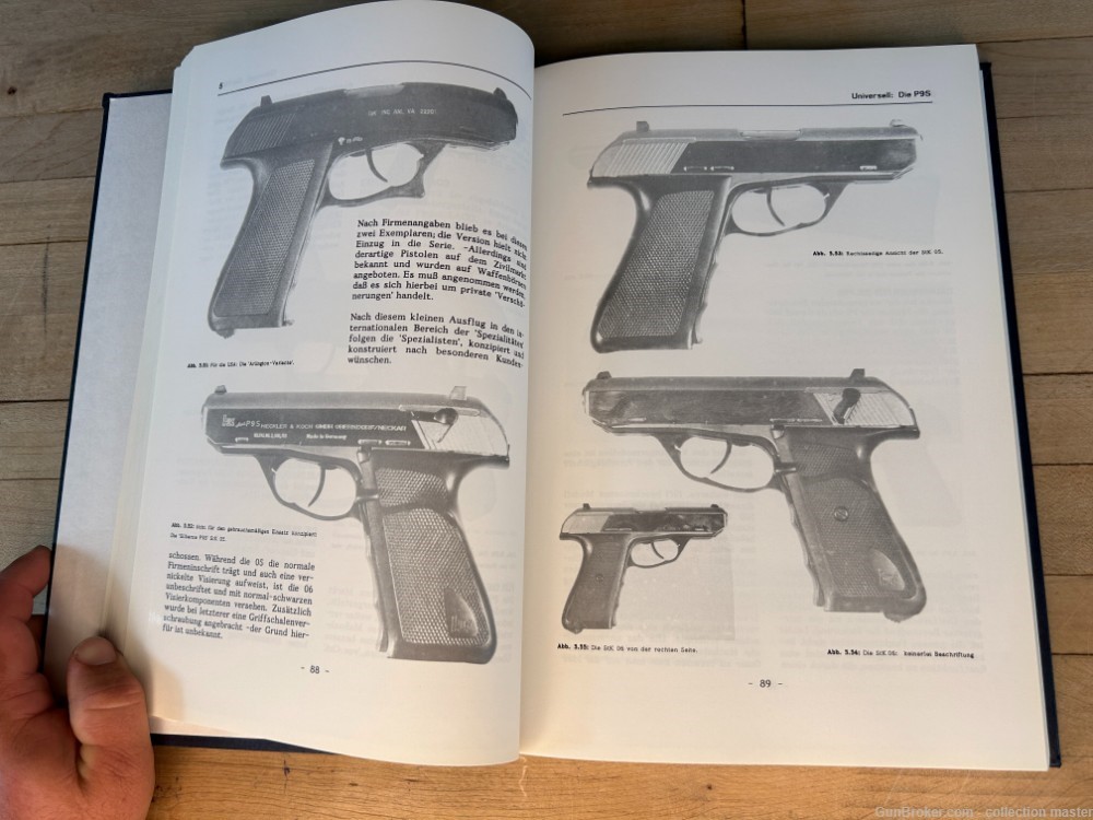 Heckler & Koch " Die Pistolen" The Pistols 1952-1992 Hardcover H&K Kersten -img-7