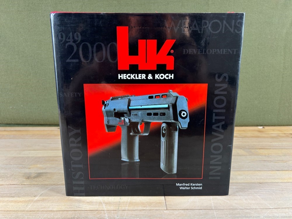 Heckler & Koch HK Bible Red Book Hardcover H&K Kersten 1st Ed 2001 English -img-0