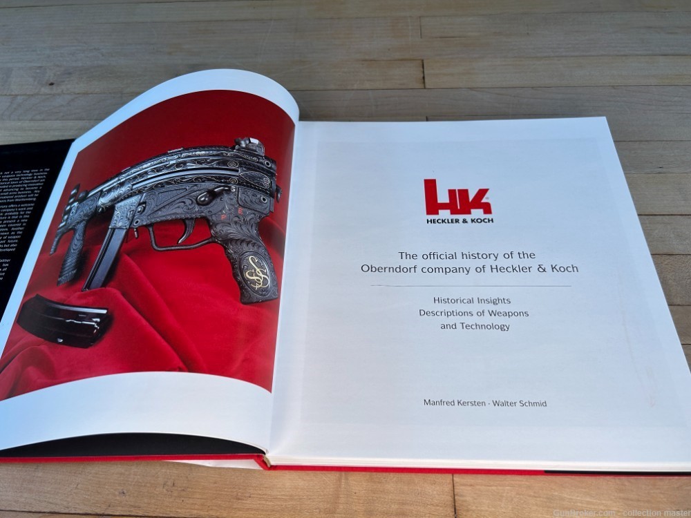 Heckler & Koch HK Bible Red Book Hardcover H&K Kersten 1st Ed 2001 English -img-5