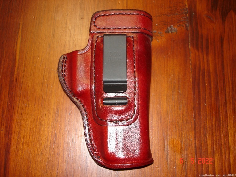 Don Hume RH ISW belt clip leather holster H715 M No 36-4 1/2"-img-2