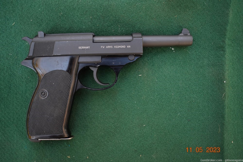 German Walther P38 semi-auto pistol, 9mm-img-1