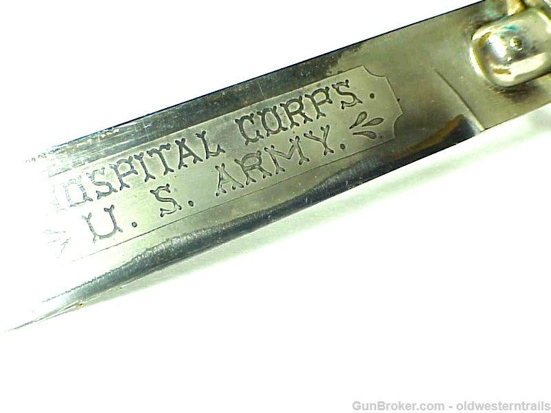 Original Model 1887 U.S. Army Hospital Corps Knife & Scabbard-img-4