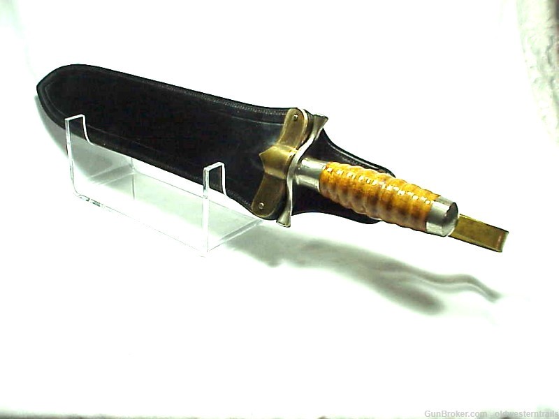 Original Model 1887 U.S. Army Hospital Corps Knife & Scabbard-img-0