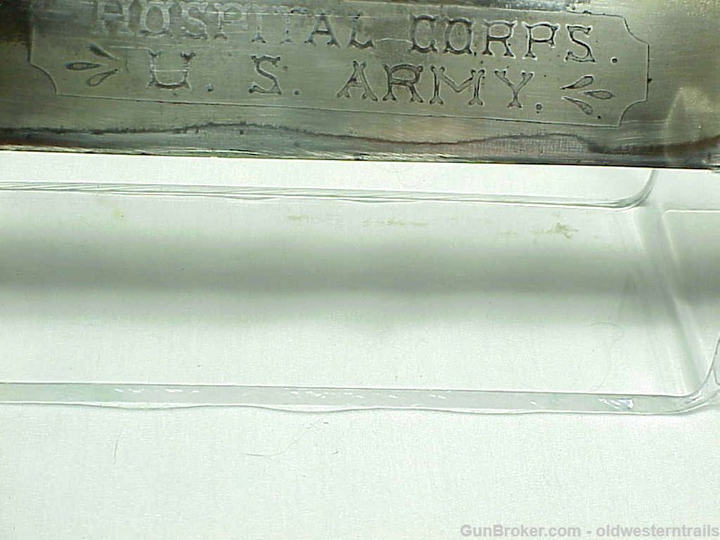 Original Model 1887 U.S. Army Hospital Corps Knife & Scabbard-img-5