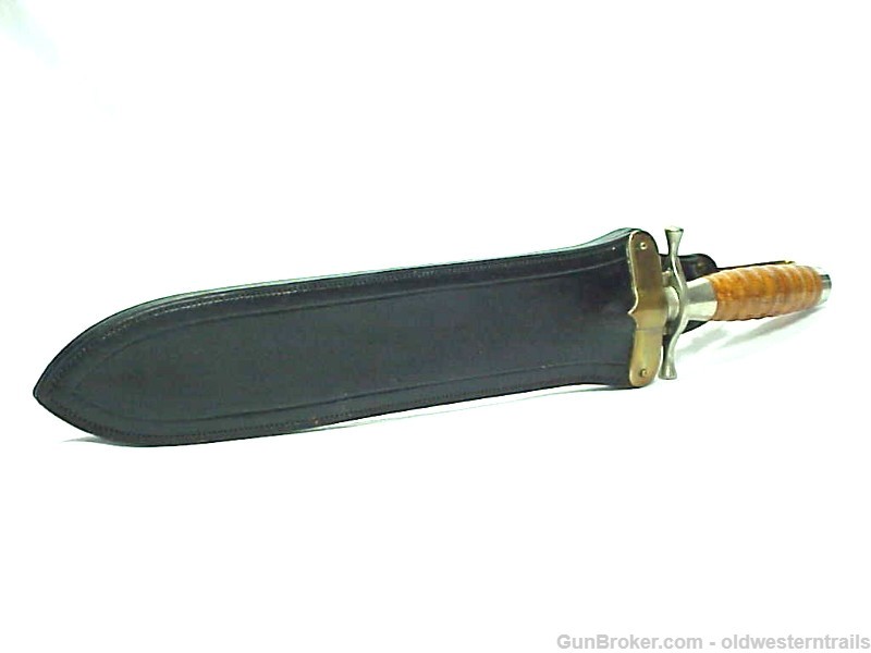 Original Model 1887 U.S. Army Hospital Corps Knife & Scabbard-img-1