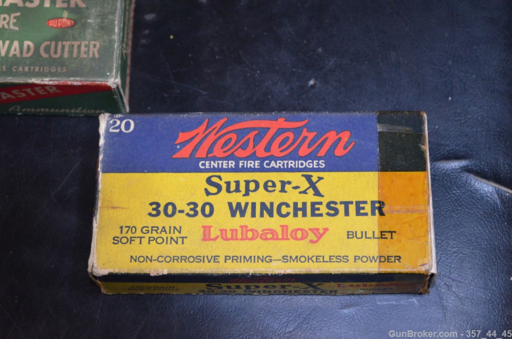 Remington Western Winchester 22 Short 38 Special 30-30 Super X Lubaloy Mona-img-14