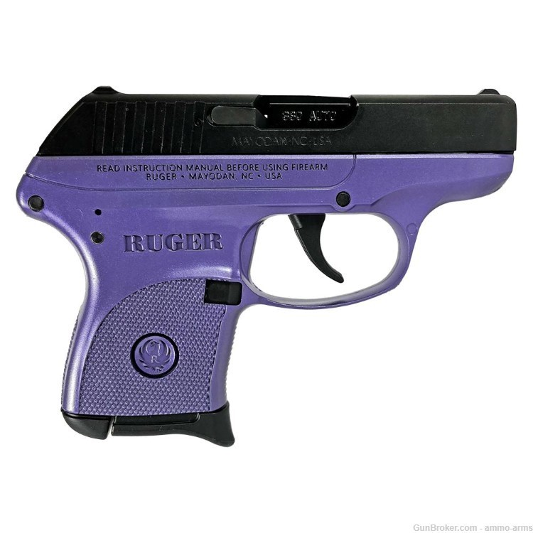 Ruger LCP Purple Pearl .380 ACP 2.75" 6 Rounds 3701PPF-img-1
