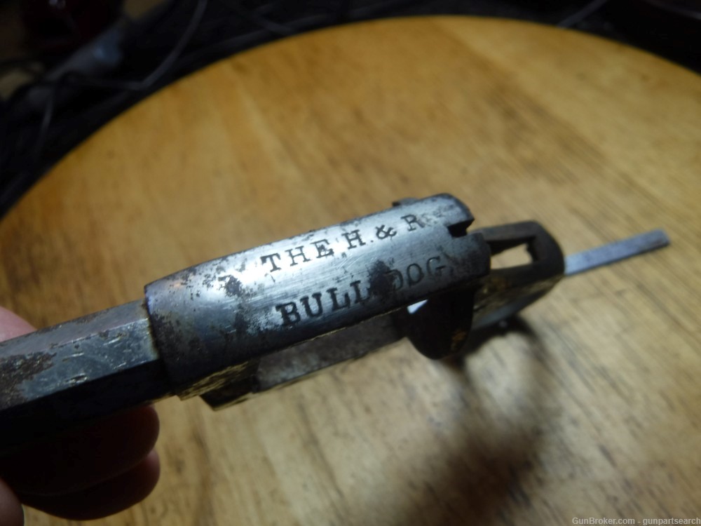 Harrington & Richardson,Bulldog, 32 S/W Revolver Receiver w/ Barrel.-img-2
