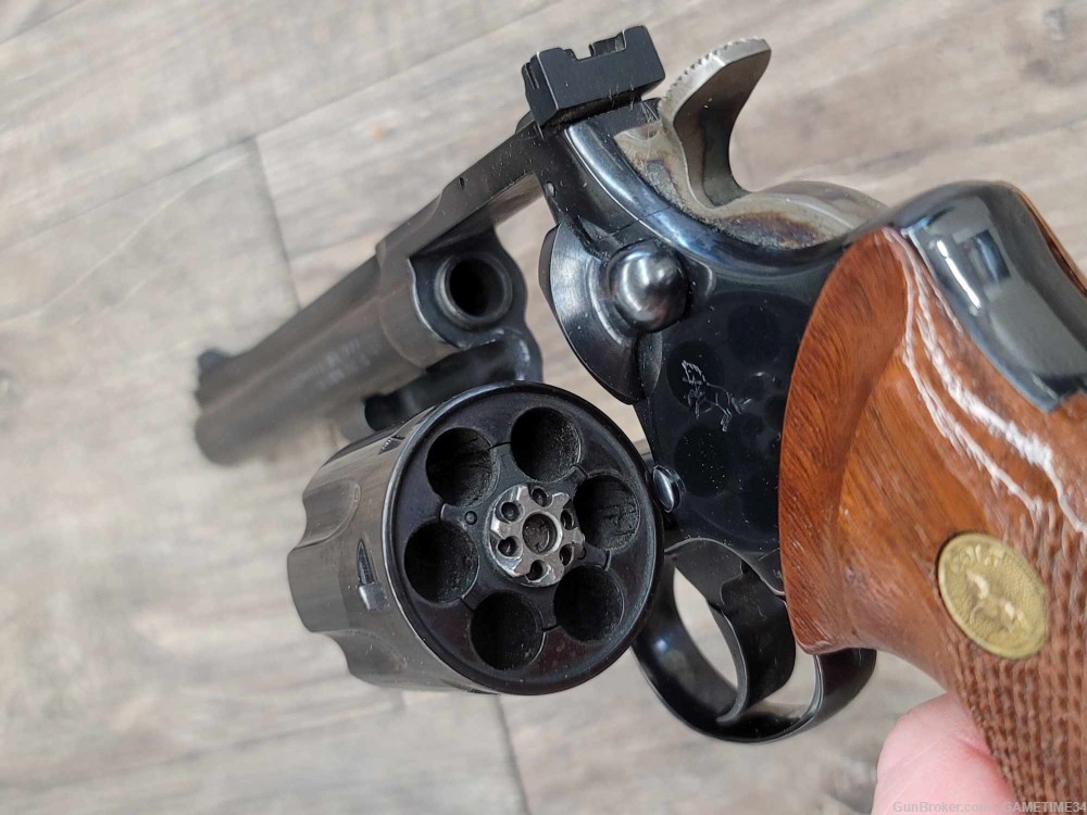 Colt Trooper MK III .357 Magnum 6” DA/SA Revolver, MFD 1977-img-6