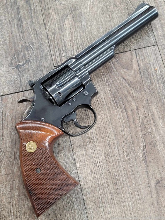 Colt Trooper MK III .357 Magnum 6” DA/SA Revolver, MFD 1977-img-3