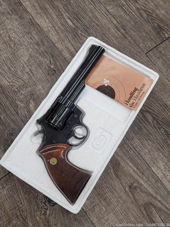 Colt Trooper MK III .357 Magnum 6” DA/SA Revolver, MFD 1977-img-0