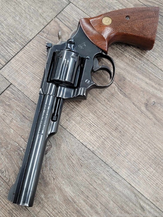 Colt Trooper MK III .357 Magnum 6” DA/SA Revolver, MFD 1977-img-4