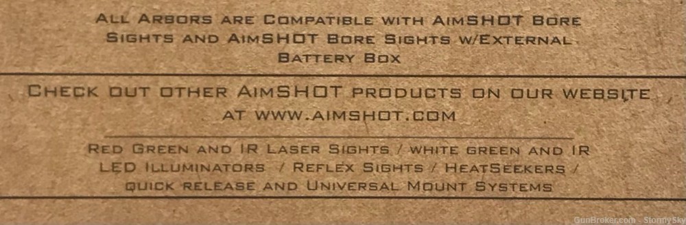 Aimshot - Arbor for Laser Bore sight - 300 RSUM / 7mm RUM - AR300RSUM-img-7