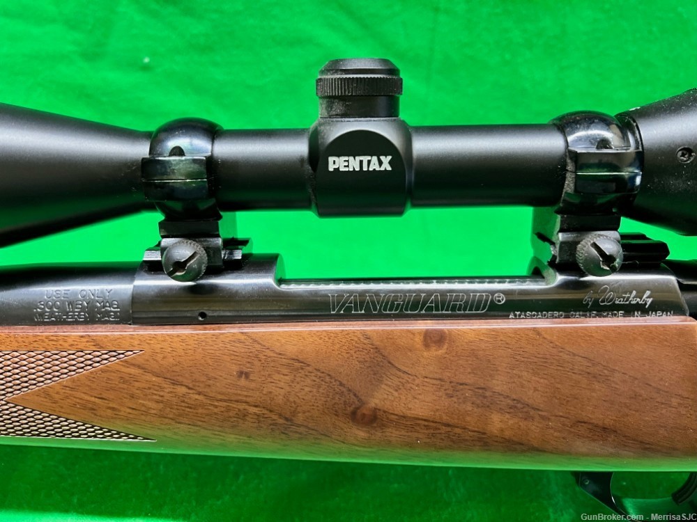 WEATHERBY VANGUARD SPORTER WITH PENTAX SCOPE-img-12