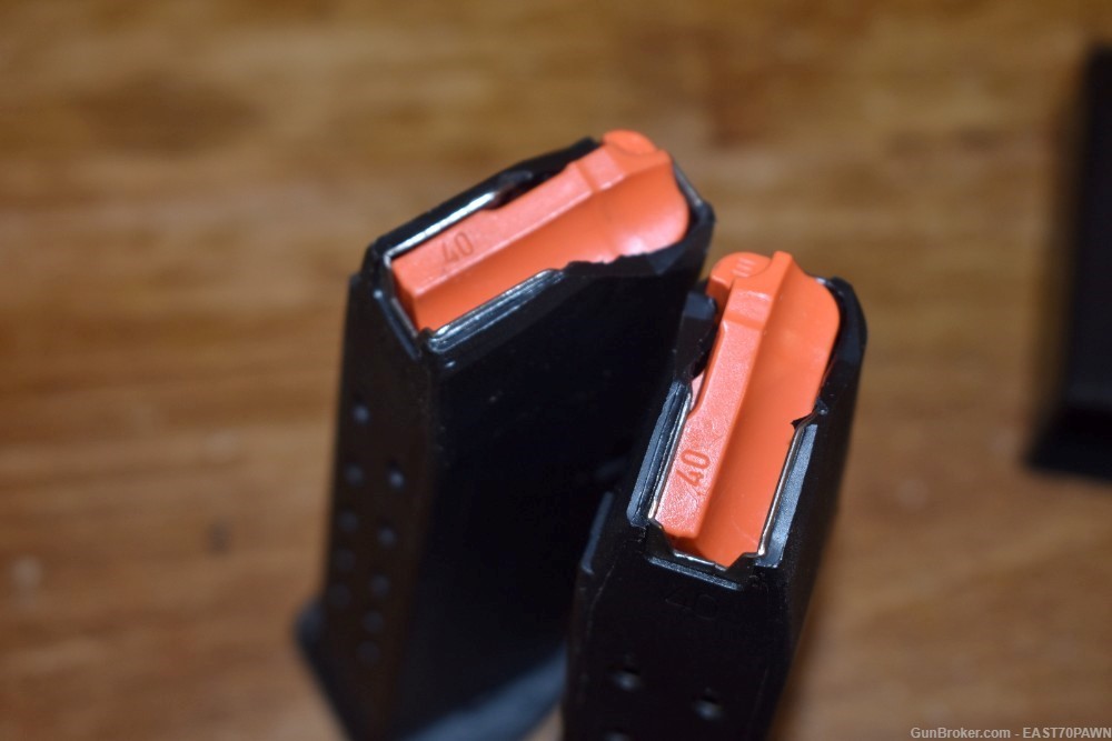 PAIR Glock 23 Gen 5 Factory 13-Round Magazines Vickers Base Plates & Loader-img-1