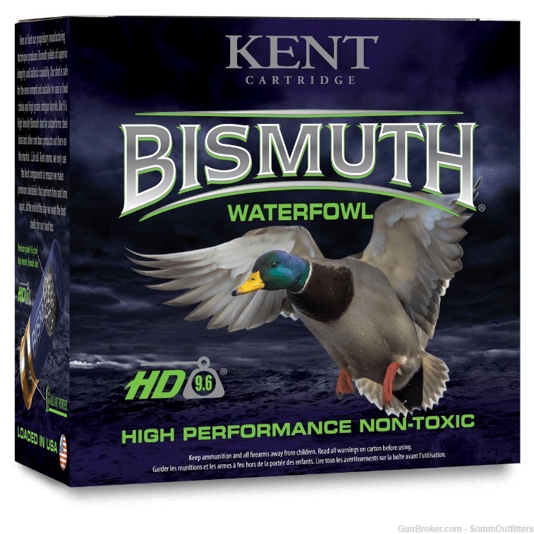 Kent Bismuth Waterfowl 12 Ga 3" 1 3/8 oz - 5 Shot-img-0