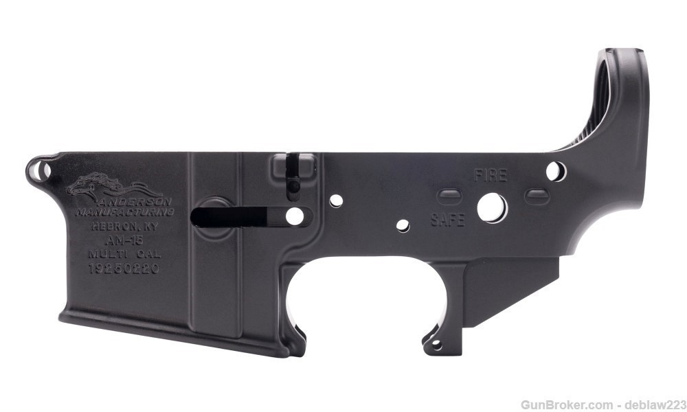 Anderson Manufacturing AR-15 Stripped Lower Receiver AM-15 D2-K067-A000-0P-img-0